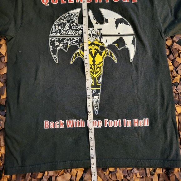 Vintage Queensryche "Back with One Foot in Hell" 2004 US Tour Double-Sided Conce - Picture 5 of 5